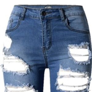 Distressed Shorts for Women